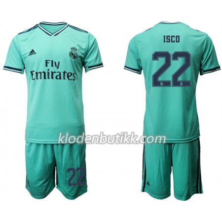 Real Madrid ISCO 22 Barn Tredjedraktsett 2019-2020 Kortermet (+ Korte bukser)